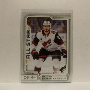 #10 Oliver Ekman-Larsson Arizona Coyotes All Star 2018-19 O-Pee-Chee Hockey Card JN