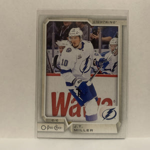 #343 J.T. Miller Tampa Bay Lightning 2018-19 O-Pee-Chee Hockey Card JO