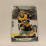 #169 Justin Schultz Pittsburgh Penguins  2019-20 UD MVP Hockey Card AK