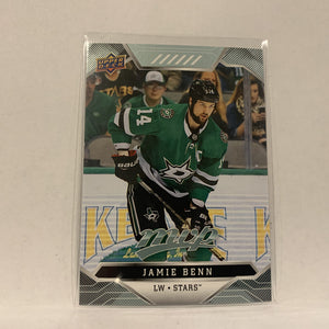 #75 Jamie Benn Dallas Stars  2019-20 UD MVP Hockey Card AK