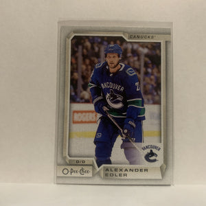 #435 Alexander Edler Vancouver Canucks 2018-19 O-Pee-Chee Hockey Card JO