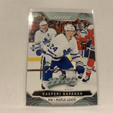 #181 Kasperi Kapanen Toronto Maple Leafs  2019-20 UD MVP Hockey Card AL