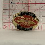 Vietnam Vetern 1959 1975 Logo Lapel Hat Pin