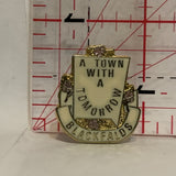 A Town with a Tomorrow Blackfalds Alberta Lapel Hat Pin