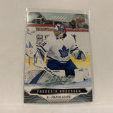 #27 Frederik Andersen Toronto Maple Leafs  2019-20 UD MVP Hockey Card AL