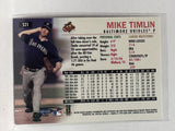 #521 Mike Timlin Baltimore Orioles 1999 Fleer Tradition Baseball Card