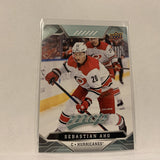 #33 Sebastian Aho Carolina Hurricanes  2019-20 UD MVP Hockey Card AL