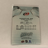 #33 Sebastian Aho Carolina Hurricanes  2019-20 UD MVP Hockey Card AL