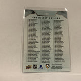 #200 Sidney Crosbey Pittsburgh Penguins Checklist 2019-20 UD MVP Hockey Card AL