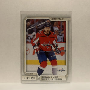 #429 Chandler Stephenson Washington Capitals 2018-19 O-Pee-Chee Hockey Card JP