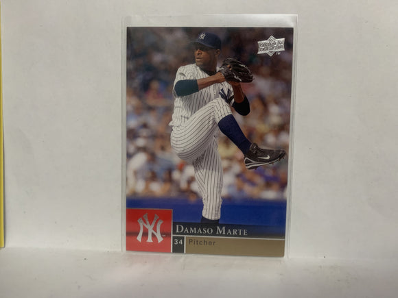 #771 Damaso Marte New York Yankees 2009 Upper Deck Series 2 Baseball Card NN