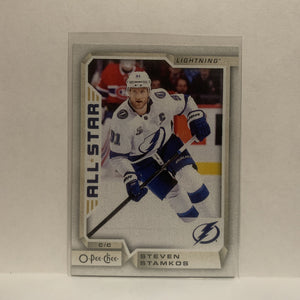 #160 Steven Stamkos Tampa Bay Lightning All Star 2018-19 O-Pee-Chee Hockey Card JP