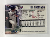 #80 Jim Edmonds Los Angeles Angels 1999 Fleer Tradition Baseball Card