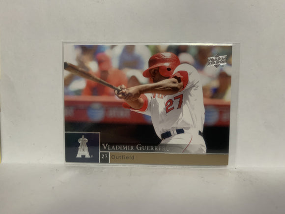 #692 Vladimir Guerrero Los Angeles Angels 2009 Upper Deck Series 2 Baseball Card NO
