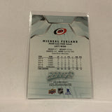 #156 Micheal Ferland Carolina Hurricanes  2019-20 UD MVP Hockey Card AM