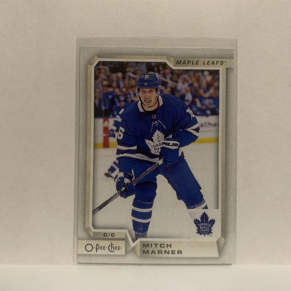 #14 Mitch Marner Toronto Maple Leafs 2018-19 O-Pee-Chee Hockey Card JQ