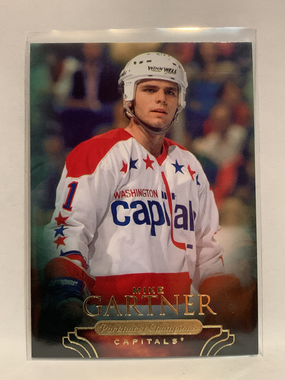 #95 Mike Gartner Washington Capitals 2011-12 Parkhurst Champions Hockey Card  NHL
