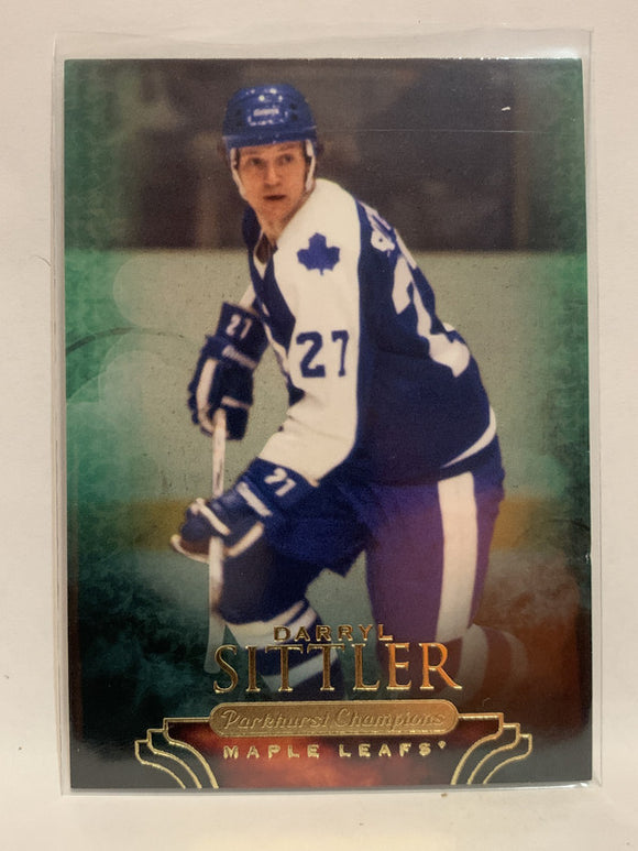 #34 Darryl Sittler Toronto Maple Leafs 2011-12 Parkhurst Champions Hockey Card  NHL