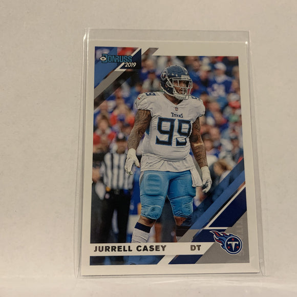 #246 Jurrell Casey Tennessee Titans  2019 Donruss Football Card AN