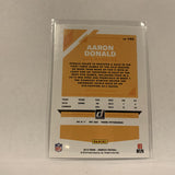 #140 Aaron Donald Los angeles Rams  2019 Donruss Football Card AN