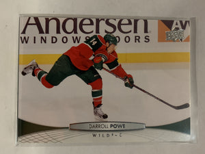 #365 Darroll Powe Minnesota Wild 2011-12 Upper Deck Series Two Hockey Card  NHL