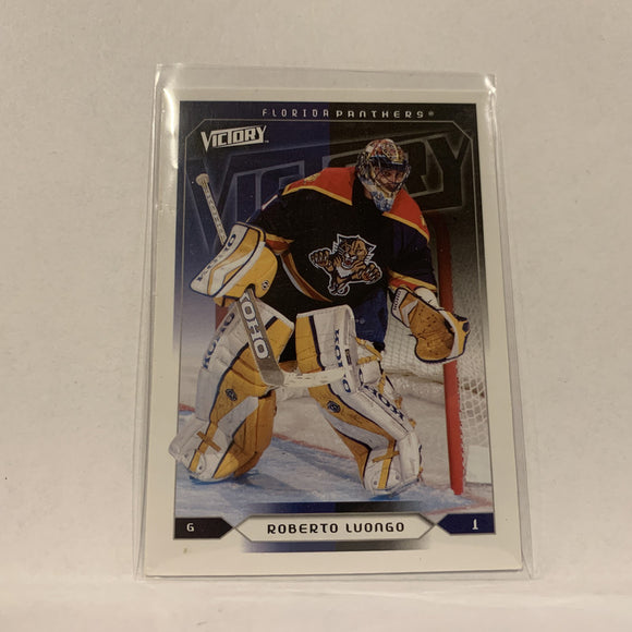 #85 Roberto Luongo Florida Panthers  2005-06 UD Victory Hockey Card AN