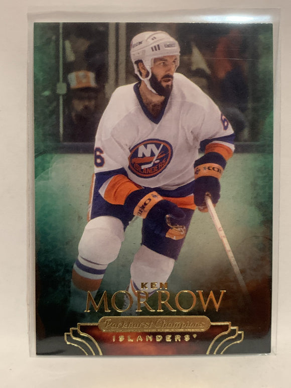 #64 Ken Morrow New York Islanders 2011-12 Parkhurst Champions Hockey Card  NHL