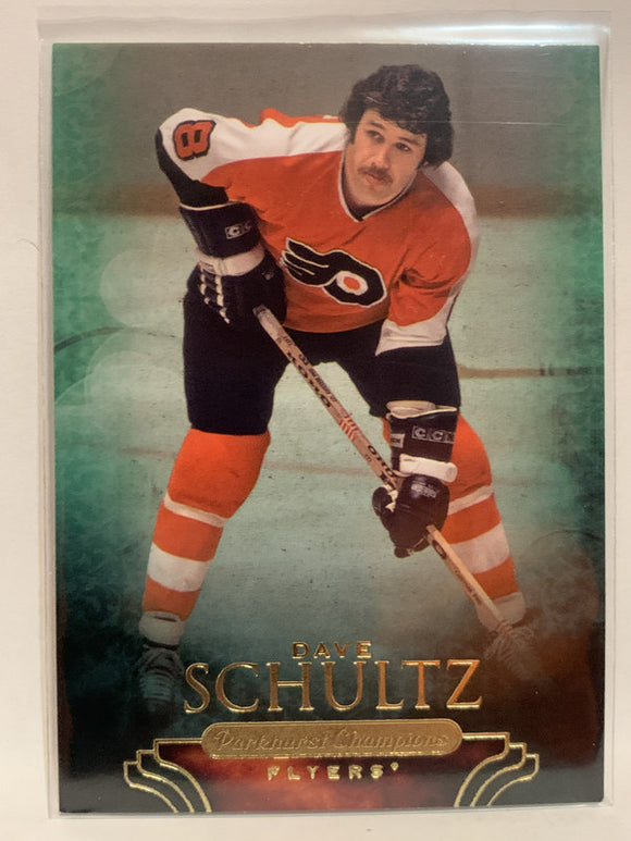 #68 Dave Schultz Philadelphia Flyers 2011-12 Parkhurst Champions Hockey Card  NHL