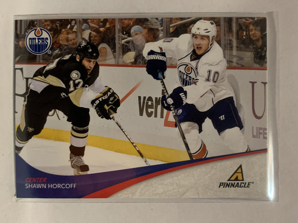 #152 Shawn Horcoff Edmonton Oilers 2011-12 Pinnacle Hockey Card  NHL