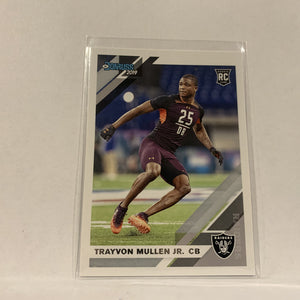 #269 Trayvon Mullen Jr. Oakland Raiders Rookie 2019 Donruss Football Card AO