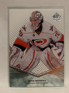 #R12 Mike Murphy Carolina Hurricanes 2011-12 SP Authentic Hockey Card  NHL