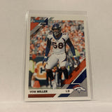 #84 Von Miller Denver Broncos  2019 Donruss Football Card AO