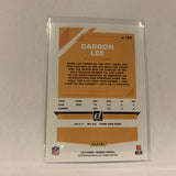 #189 Darron Lee New York Jets  2019 Donruss Football Card AO