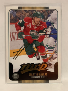 #40 Martin Havlat Minnesota Wild 2011-12 MVP Upper Deck Hockey Card  NHL