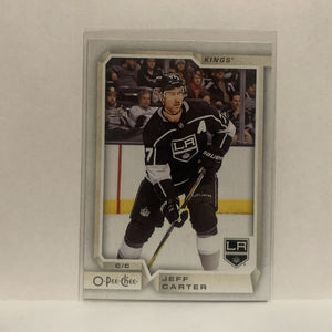 #290 Jeff Carter Los Angeles Kings 2018-19 O-Pee-Chee Hockey Card JS