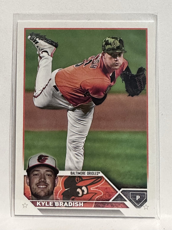 #77 Kyle Bradish Baltimore Orioles 2023 Topps Series One Baseball Card