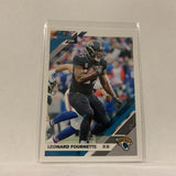 #128 Leonard Fournette Jacksonville Jaguars  2019 Donruss Football Card AO