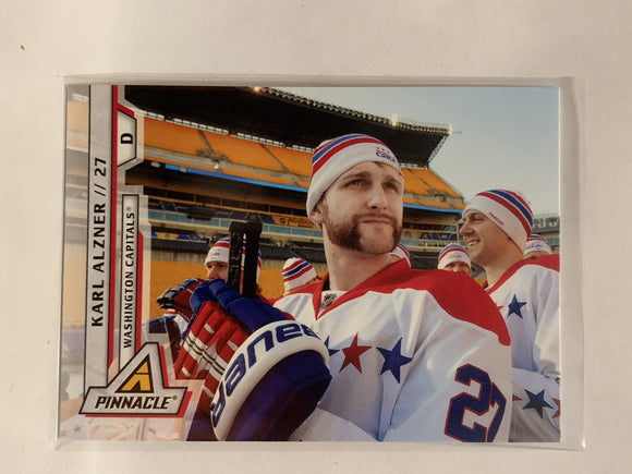 #4 Karl Alzner Washington Capitals 2011-12 Pinnacle Hockey Card  NHL