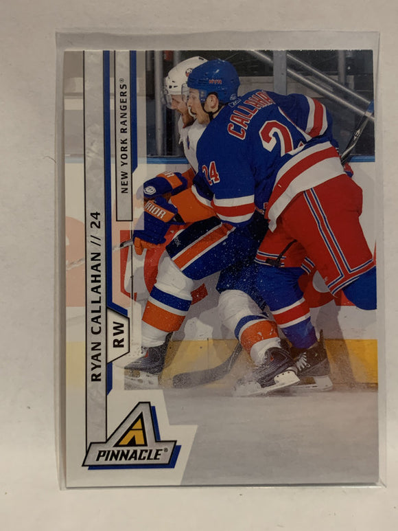 #69 Ryan Callahan New York Rangers 2011-12 Pinnacle Hockey Card  NHL
