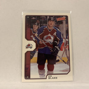 #57 Rob Blake Colorado Avalanche  2002-03 UD Victory Hockey Card AP