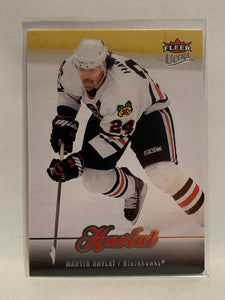 #157 Martin Havlat Chicago Blackhawks 2007-08 Fleer Ultra Hockey Card  NHL