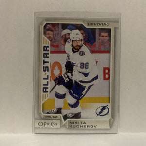 #4 Nikita Kucherov Tampa Bay Lightning All Star 2018-19 O-Pee-Chee Hockey Card JT