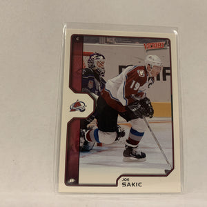 #53 Joe Sakic Colorado Avalanche  2002-03 UD Victory Hockey Card AP