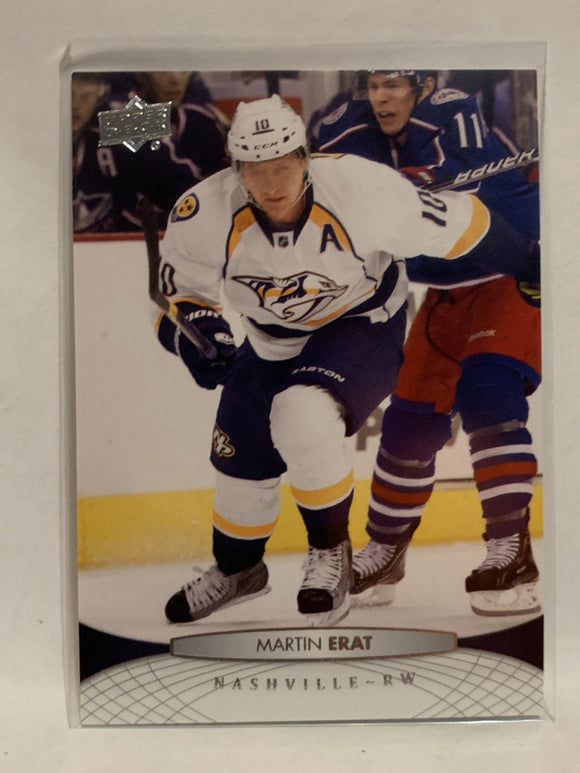 #349 Martin Erat Nashville Predators 2011-12 Upper Deck Series Two Hockey Card  NHL
