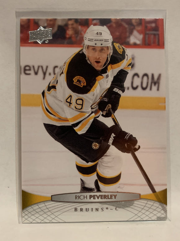#437 Rich Peverley Boston Bruins 2011-12 Upper Deck Series Two Hockey Card  NHL