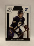 #28 David Backes St Louis Blues 2011-12 Zenith Hockey Card  NHL