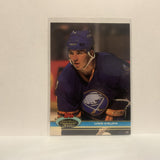 #62 Uwe Krupp Buffalo Sabres 1991-92 Topps Stadium Club Hockey Card JU