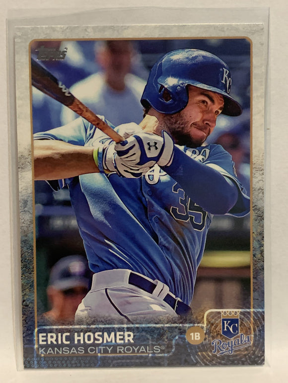 #323 Eric Hosmer Kansas City Royals 2015 Topps Series One Baseball Card