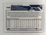 #150 Ronald Acuna Jr Atlanta Braves 2023 Topps Series One Baseball Card