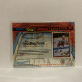 #342 Danton Cole Winnipeg Jets 1991-92 Topps Stadium Club Hockey Card JU